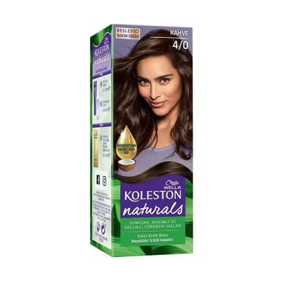 Koleston Naturals Saç Boyası 4/0 Kahve