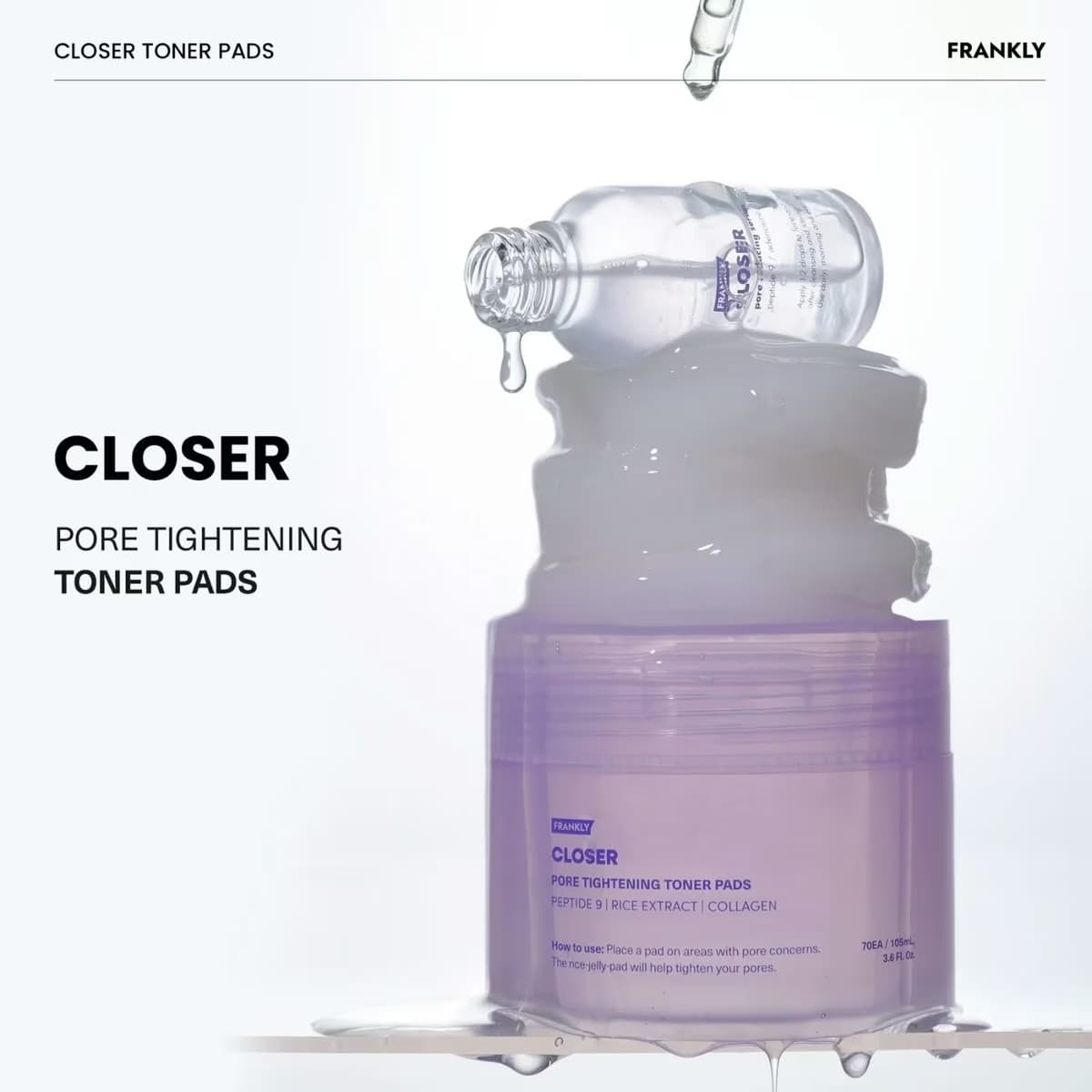 Frankly Closer Toner Pad 70'li 2