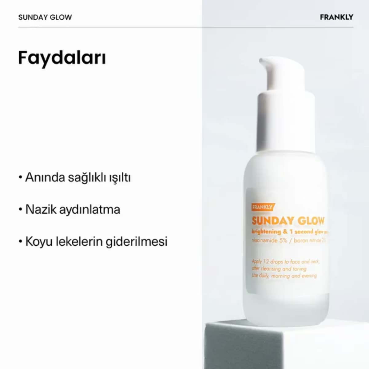 Frankly Sunday Glow Serum 37 ml 2