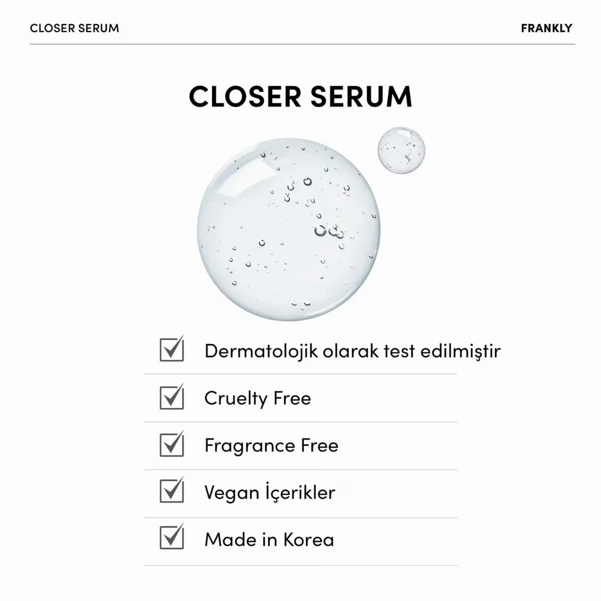 Frankly Closer Serum 30 ml 5