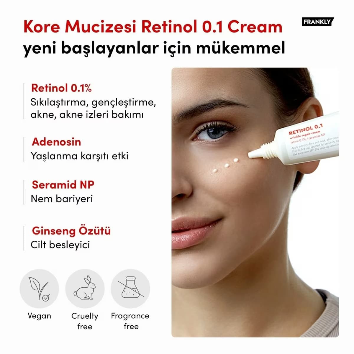 Frankly Retinol 0.1% Cream 30 ml 2