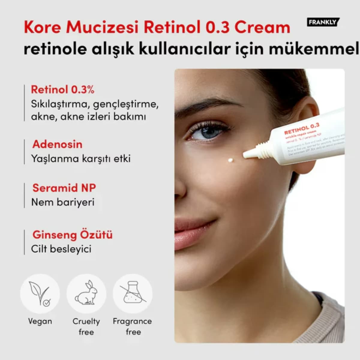 Frankly Retinol 0.3% Cream 20 ml 2