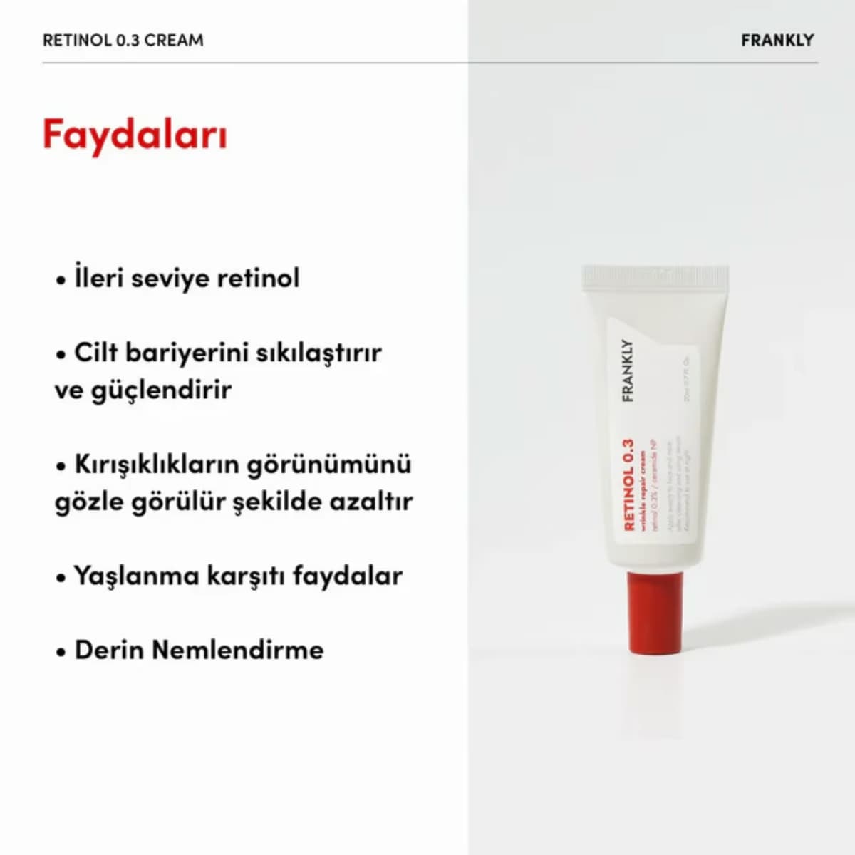 Frankly Retinol 0.3% Cream 20 ml 3