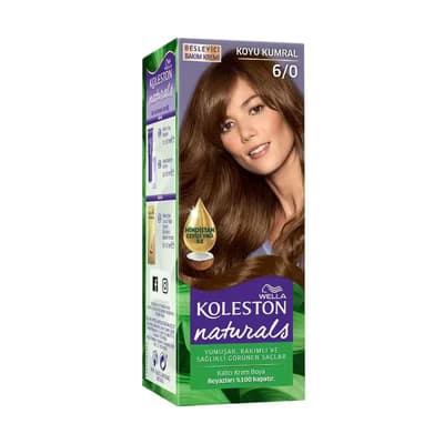 Koleston Naturals Saç Boyası 6/0 Koyu Kumral