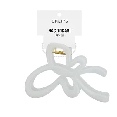 Eklips Kurdele Manda Toka Beyaz - Gratis