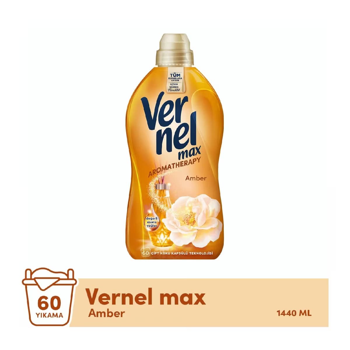 Vernel Max Yumuşatıcı Amber 1440 ml 2