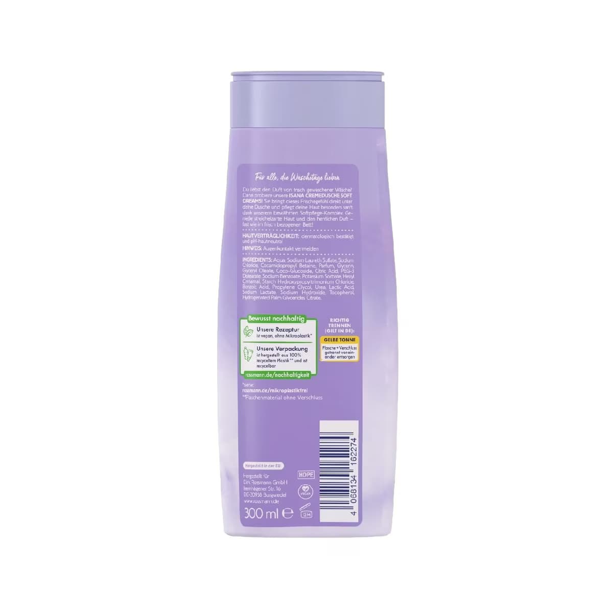 Isana Duş Jeli Soft Dreams Kremsi 300 ml 2