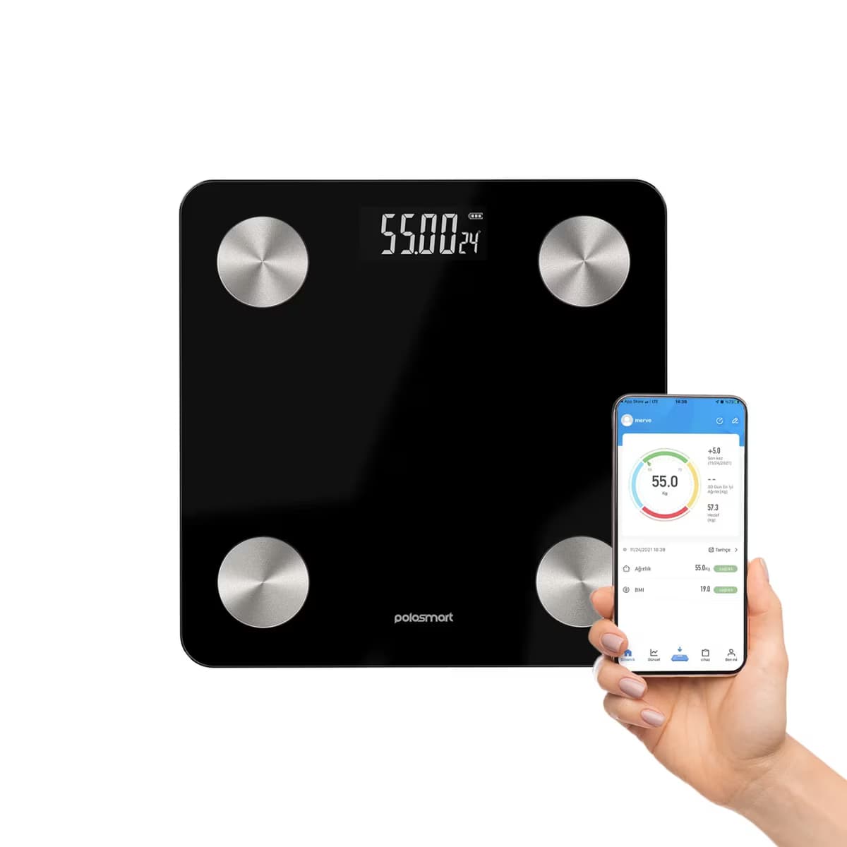 Polosmart Akıllı Tartı 2