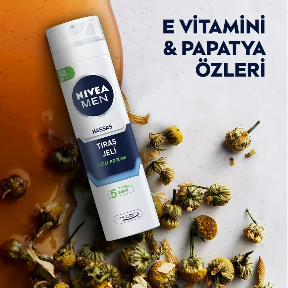 Nivea Men Tıraş Jeli Hassas 200 ml 5