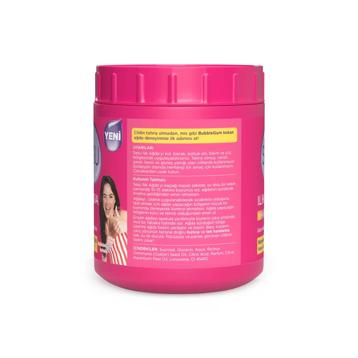Sesu Pembe Ilık Ağda 250 gr - Gratis 3