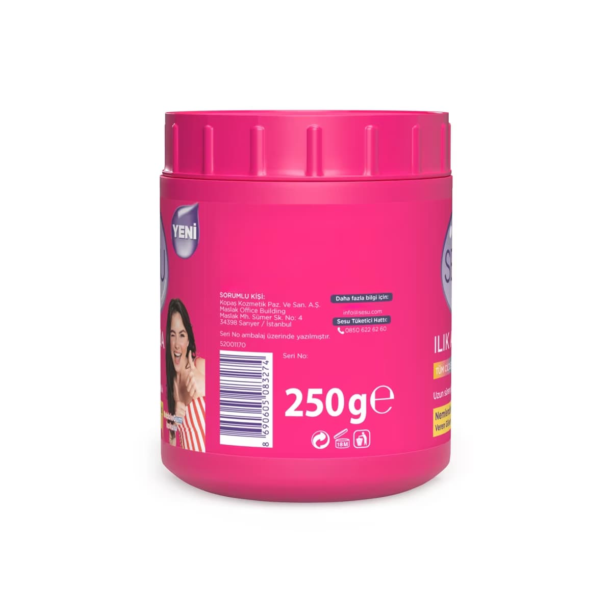 Sesu Pembe Ilık Ağda 250 gr - Gratis 4