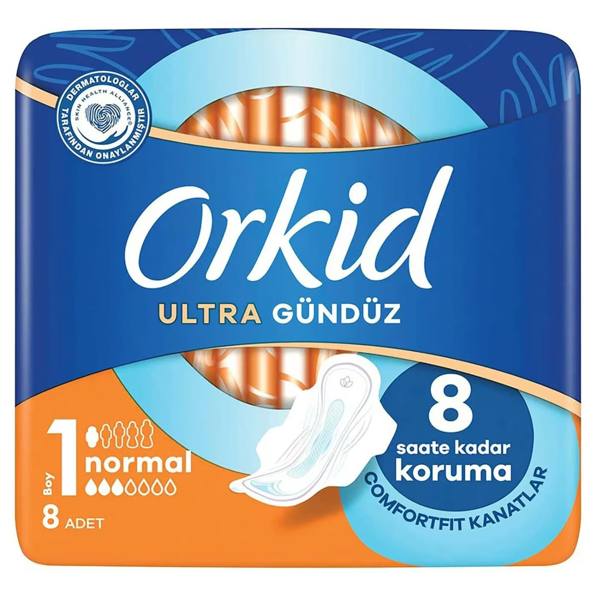Orkid Hijyenik Ped Ultra Extra Normal 8'li 2