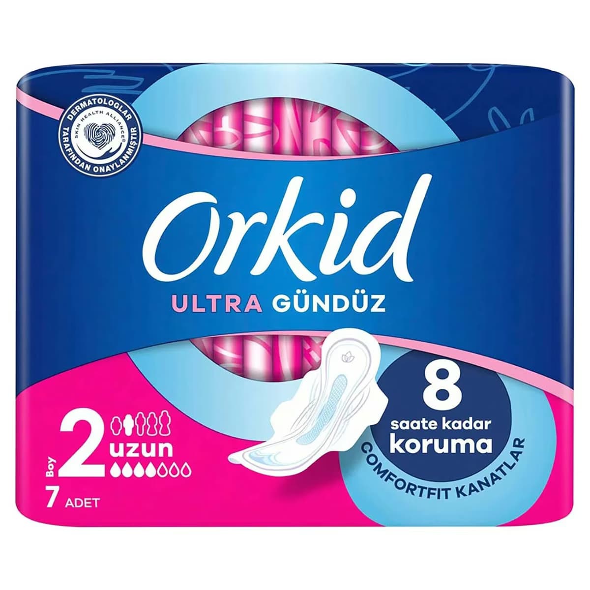 Orkid Hijyenik Ped Ultra Extra Uzun 7'li 2