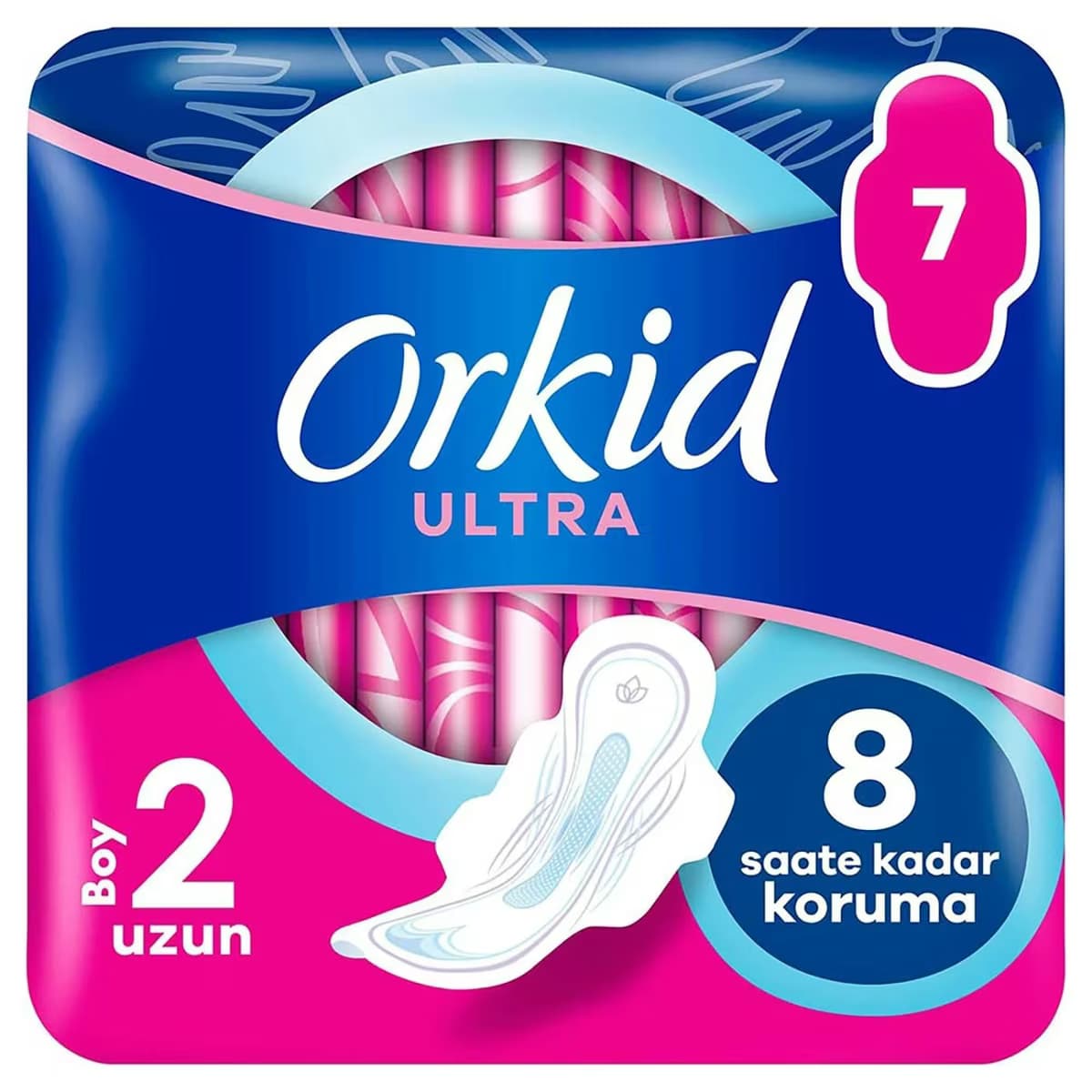 Orkid Hijyenik Ped Ultra Extra Uzun 7'li