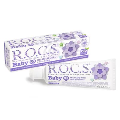Rocs Diş Macunu Ihlamur Özlü 0 - 3 Yaş 35 ml