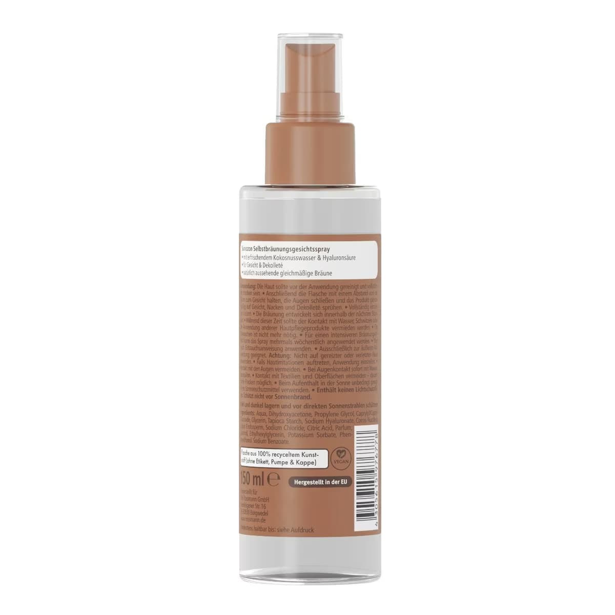 Sunozon Bronzlaştırıcı Yüz Spreyi, 150 ml 2