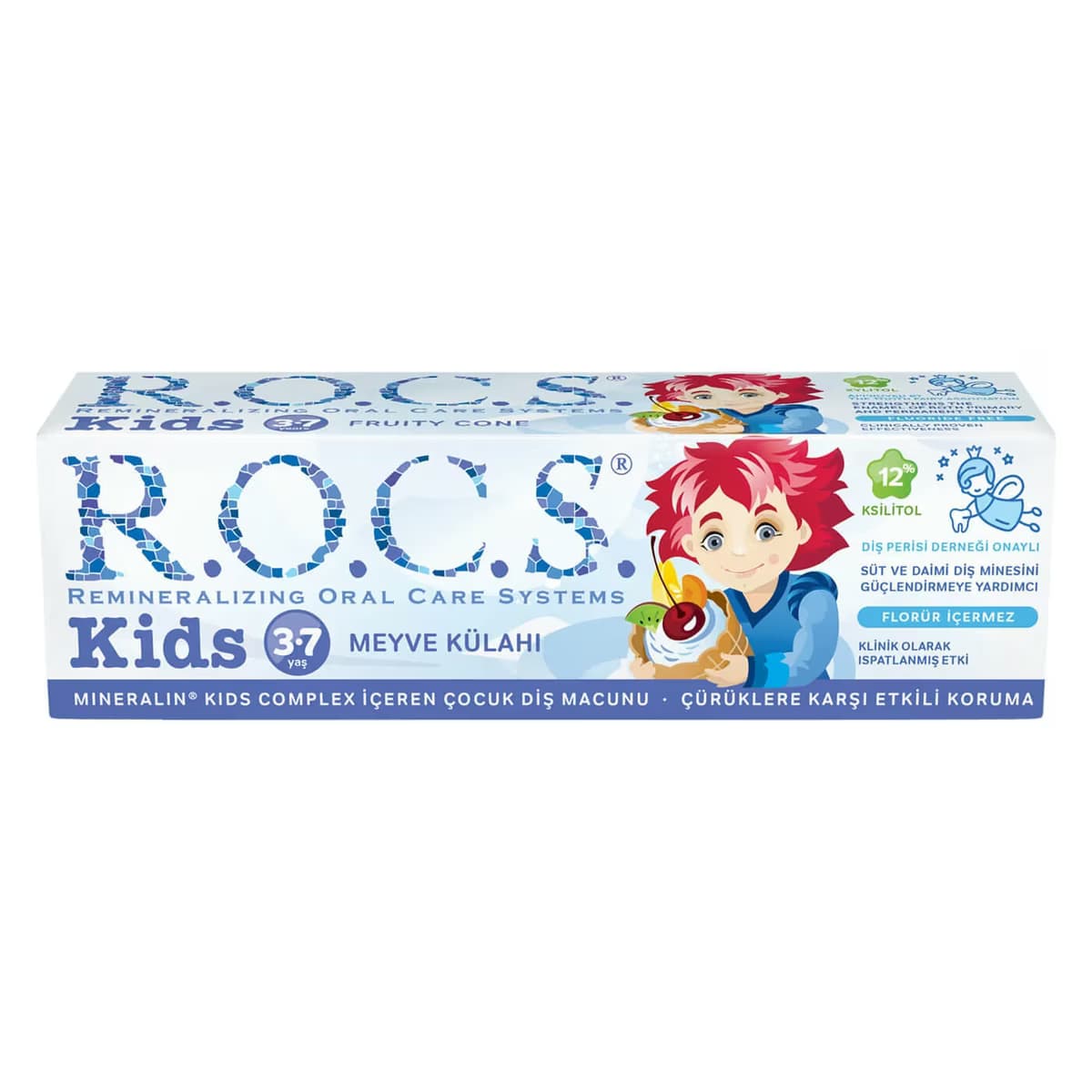 Rocs Diş Macunu Meyve Külahı 3 - 7 Yaş 35 ml 3