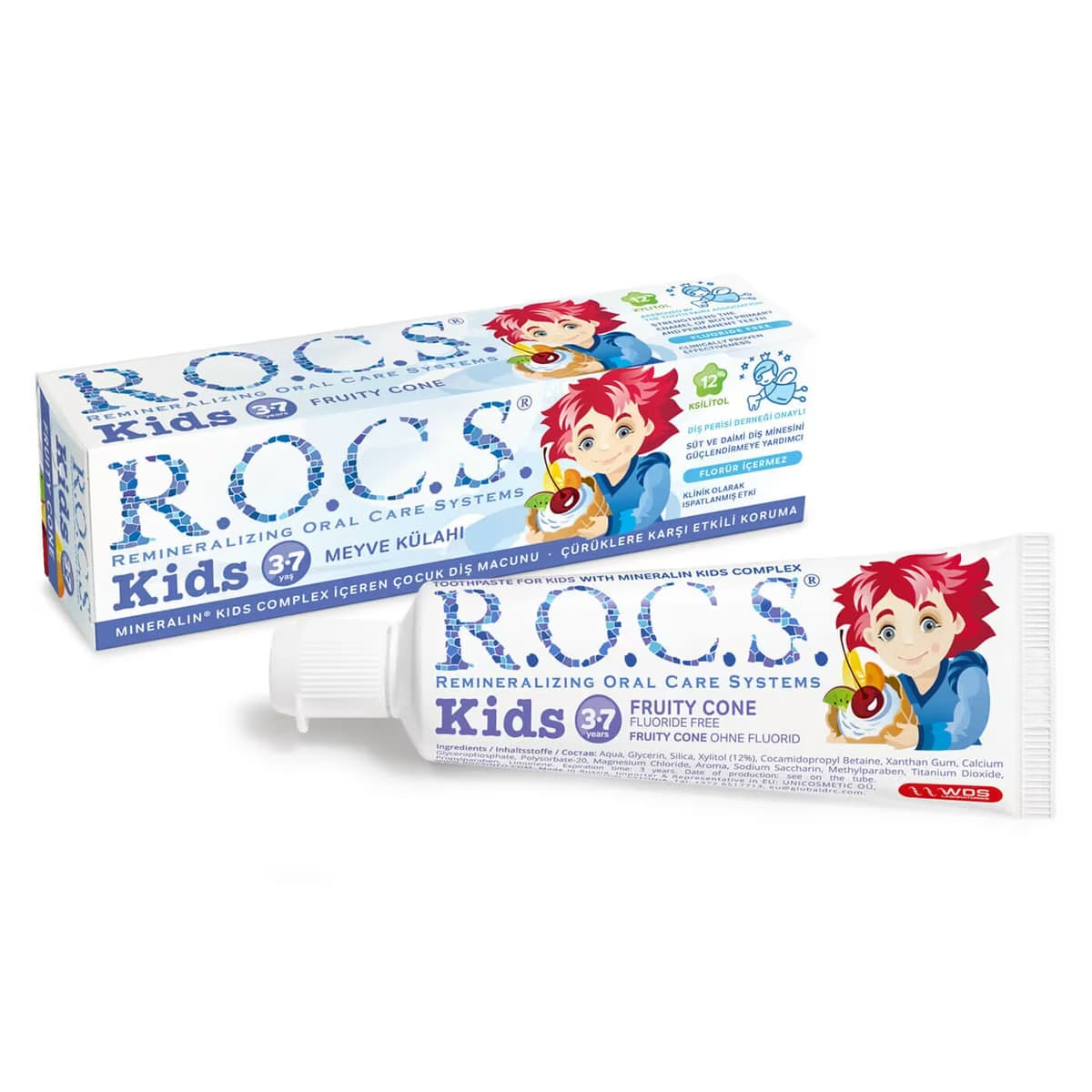 Rocs Diş Macunu Meyve Külahı 3 - 7 Yaş 35 ml