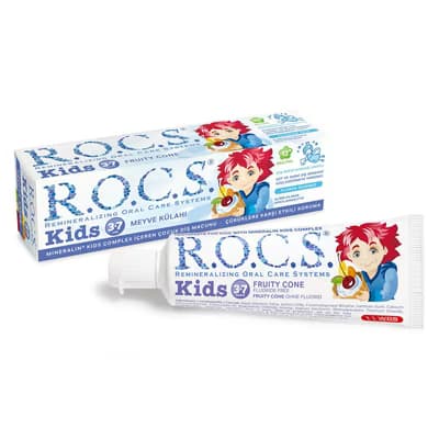 Rocs Diş Macunu Meyve Külahı 3 - 7 Yaş 35 ml