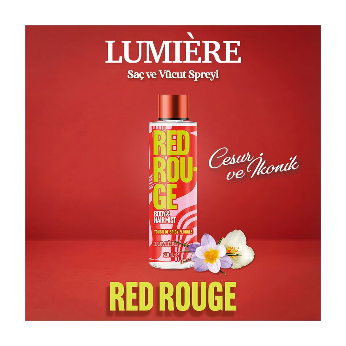 Selin Body Mist Red Rouge 200 ml 2