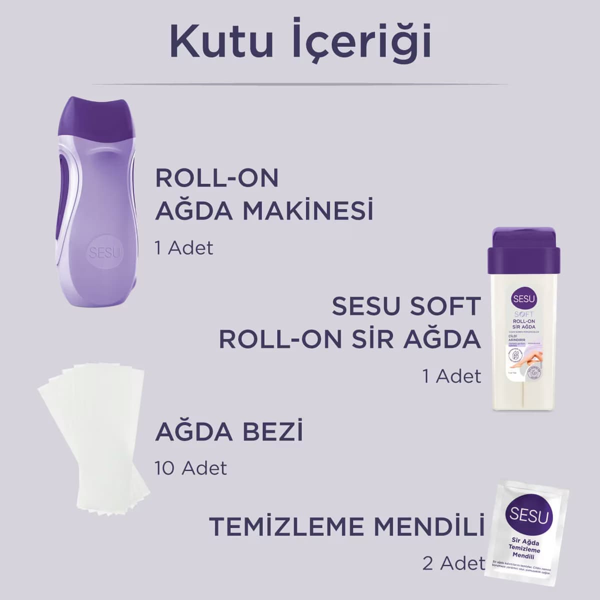 Sesu Ağda Kartuş Isıtıcılı Kömürlü 100 ml 5