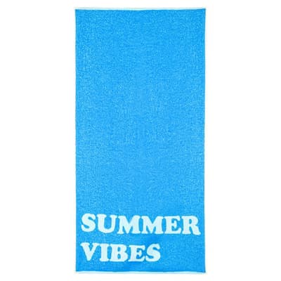 Eklips Summer Vibes Turkuaz Plaj Havlusu