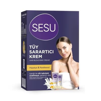 Sesu Tüy Sarartıcı Krem 53 gr