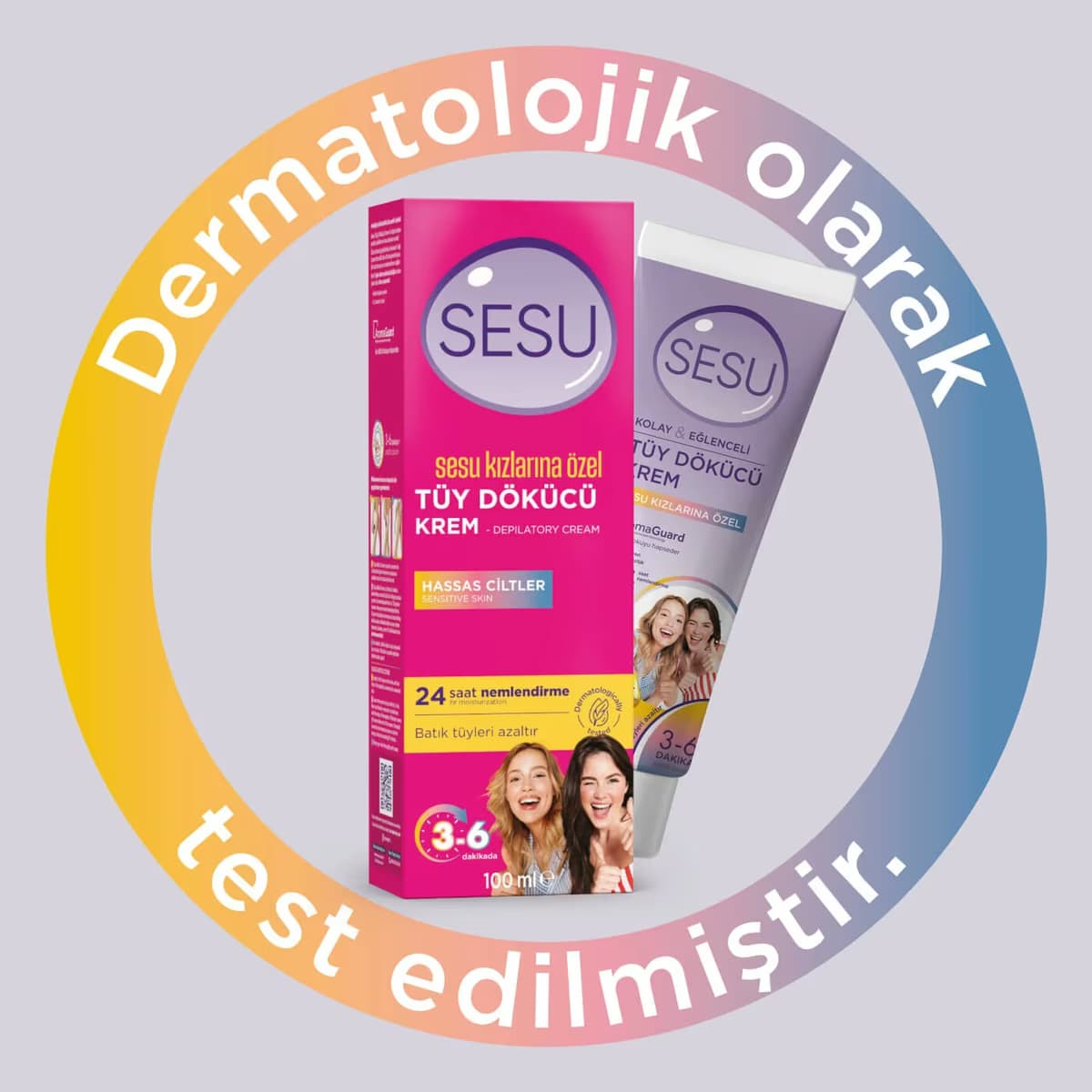 Sesu Tüy Dökücü Krem Himalaya Tuzu 100 ml 2