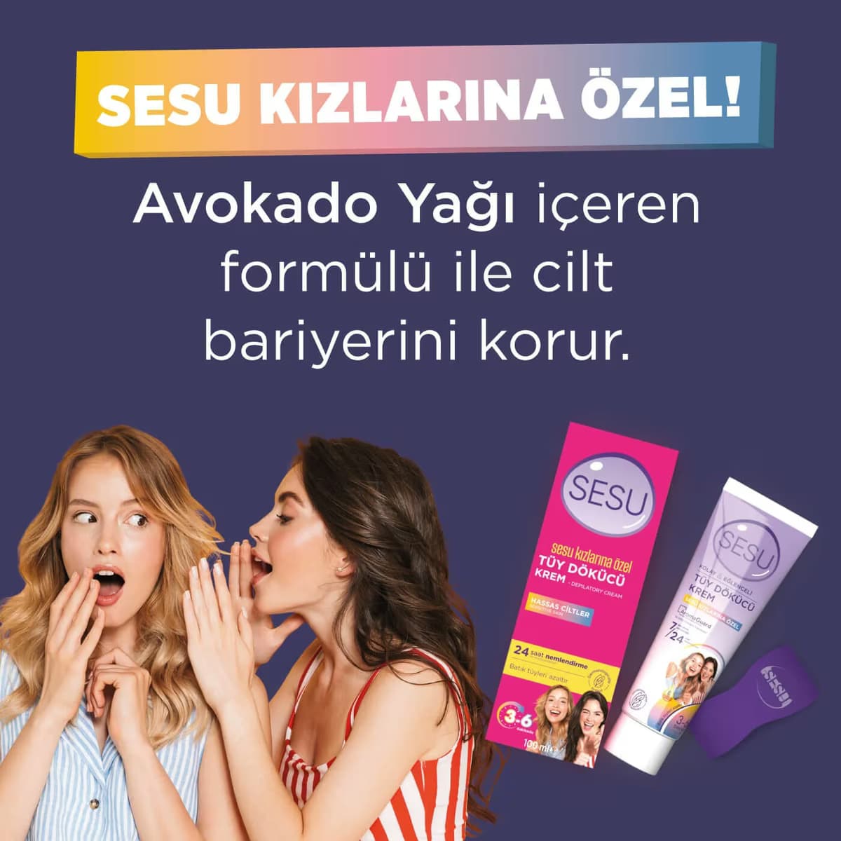 Sesu Tüy Dökücü Krem Himalaya Tuzu 100 ml 4