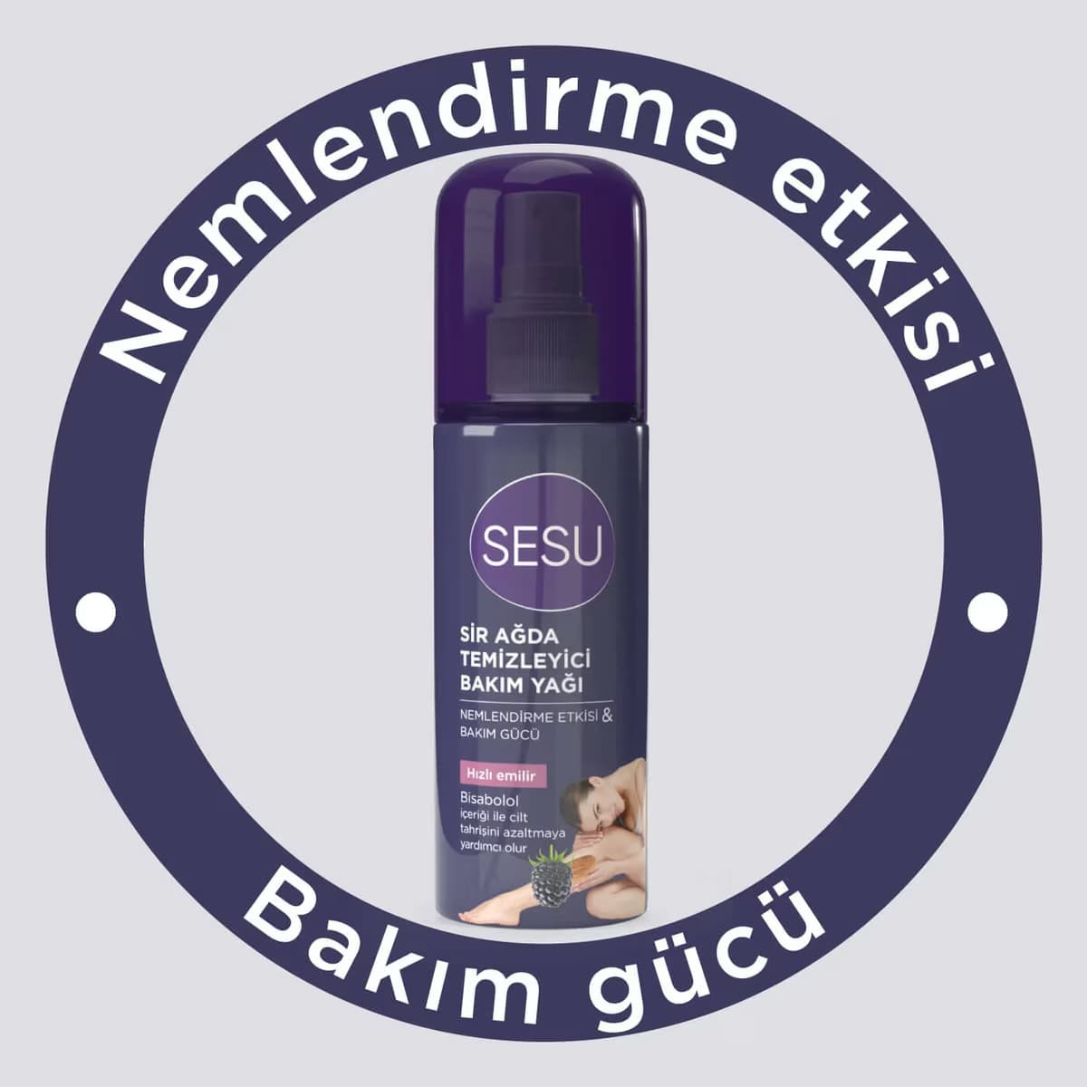 Sesu Ağda Temizleyici Bakım Yağı 150 ml 2