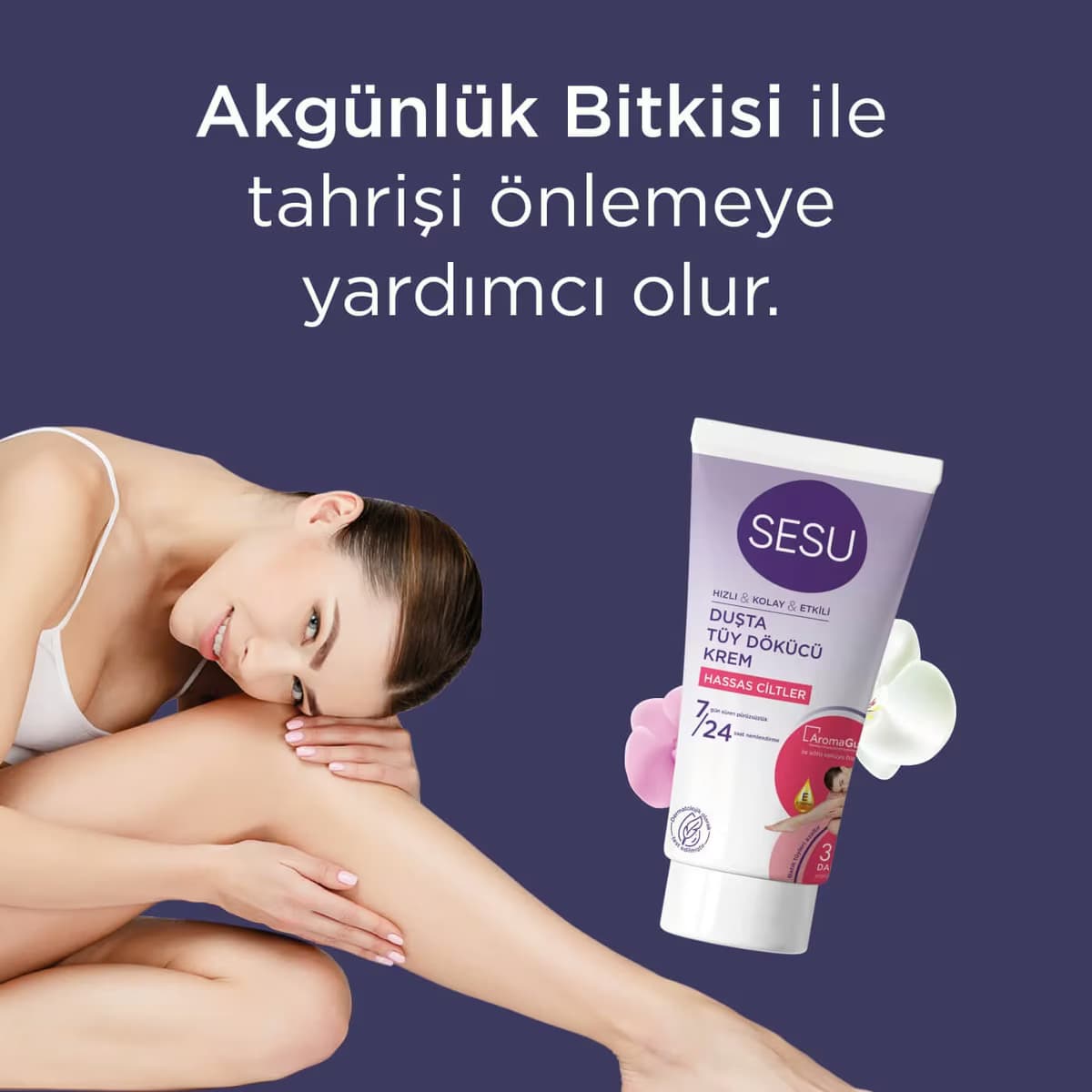 Sesu Tüy Dökücü Krem Duşta 150 ml 4