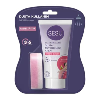 Sesu Tüy Dökücü Krem Duşta 150 ml