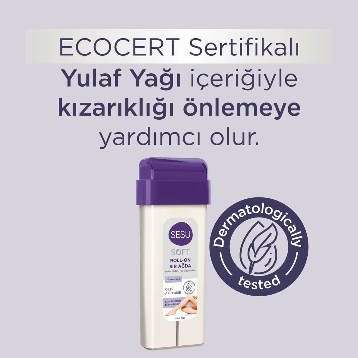Sesu Roll-On Sir Ağda Soft 100 ml 3