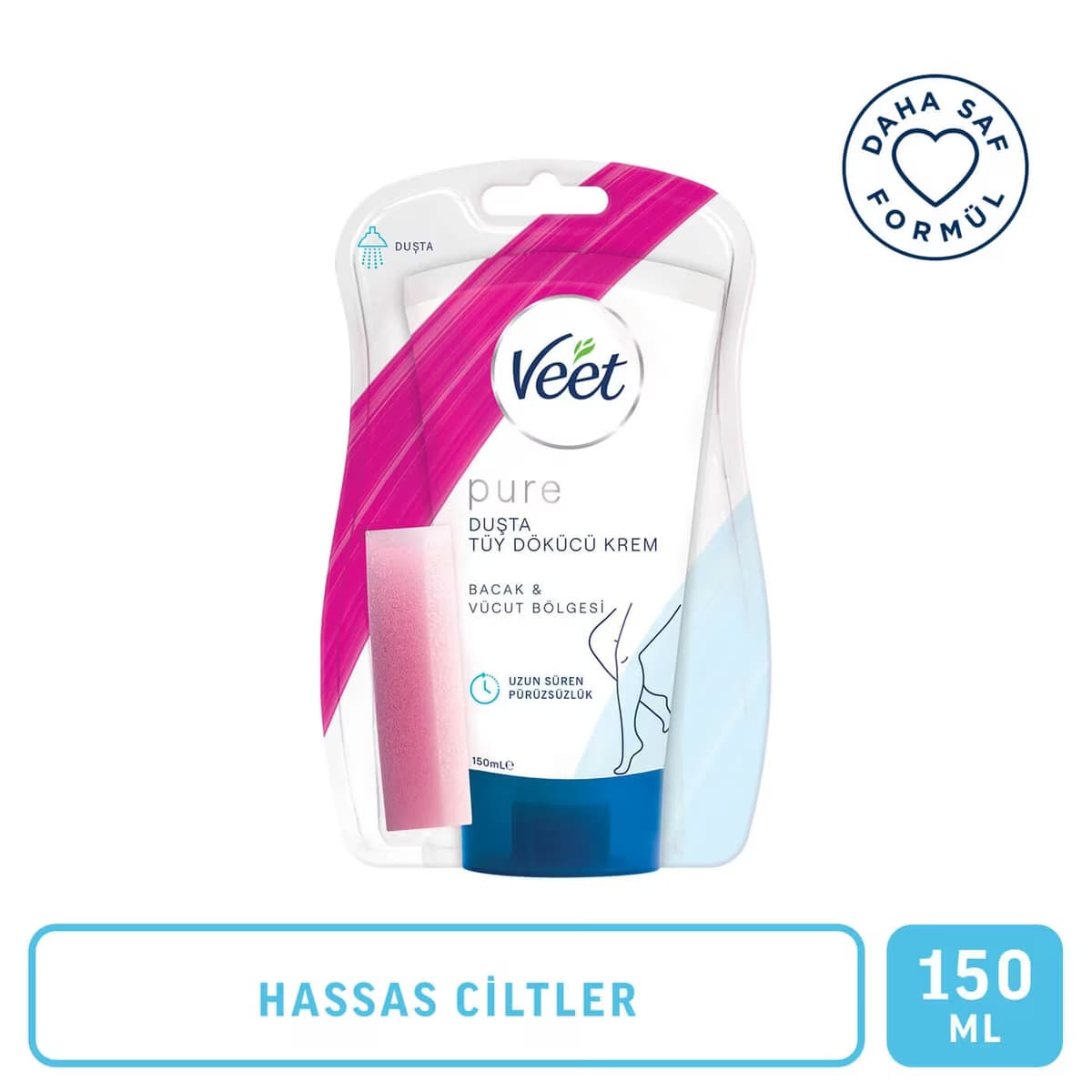Veet Duşta Tüy Dökücü Krem Hassas 150 ml 2