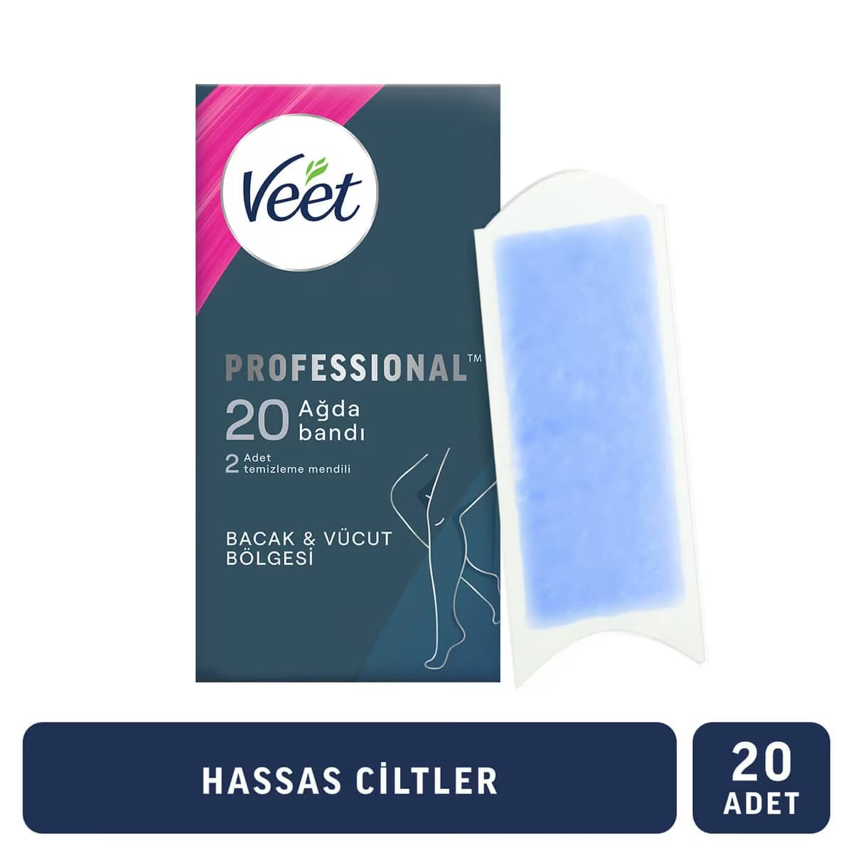 Veet Ağda Bandı Hassas 20'li 2