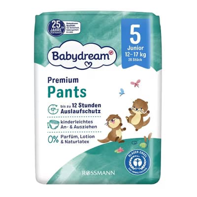 Babydream Bebek Külot Bez 5 Beden 20'li