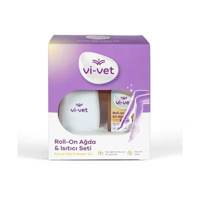 Vivet Kutulu Roll-On Ağda Isıtıcı Set 1 adet