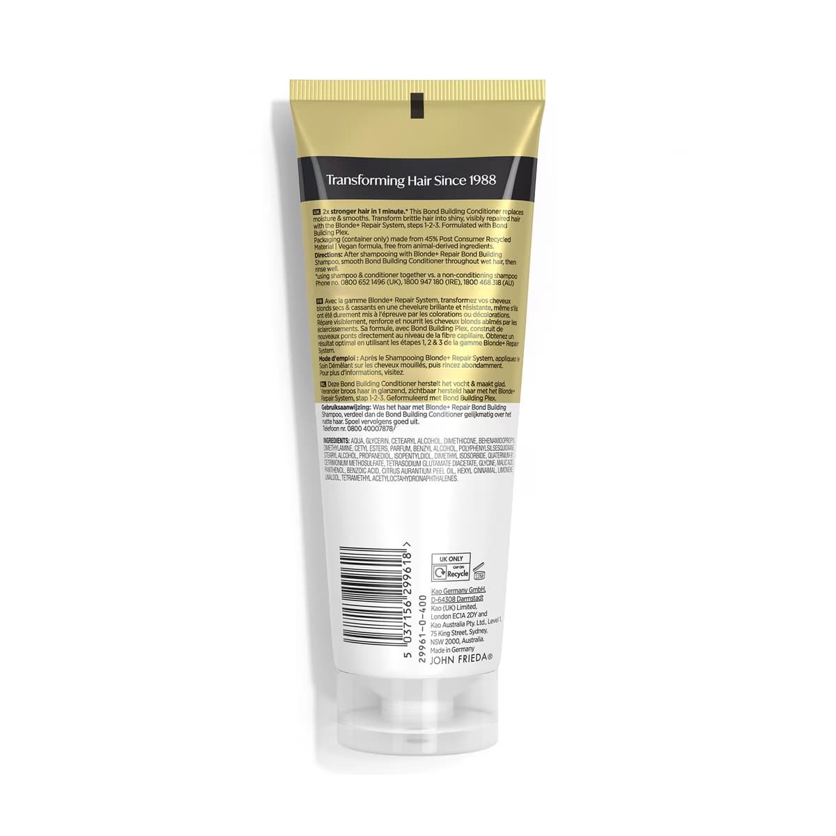 John Frieda Blonde+ Saç Bakım Kremi 250 ml 3