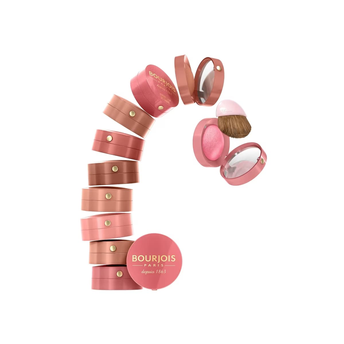 Bourjois Little Round Pot Allık 85 Sienne 5