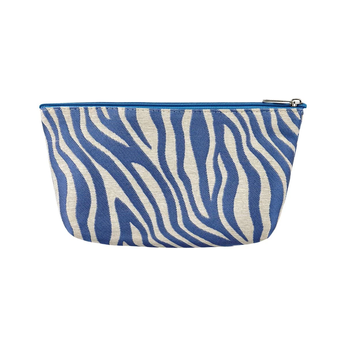 Eklips Mavi Zebra Makyaj Çantası 3