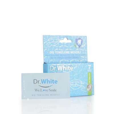Dr. White Diş Beyazlatma Mendili 7'li