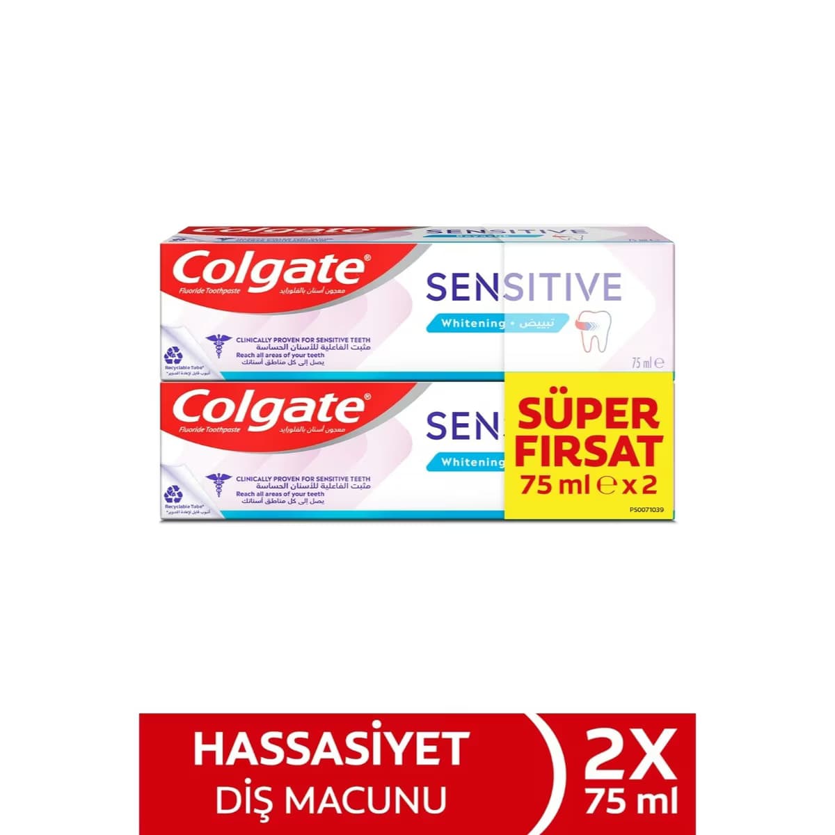 Colgate Diş Macunu Sensitive 2x75 ml 2
