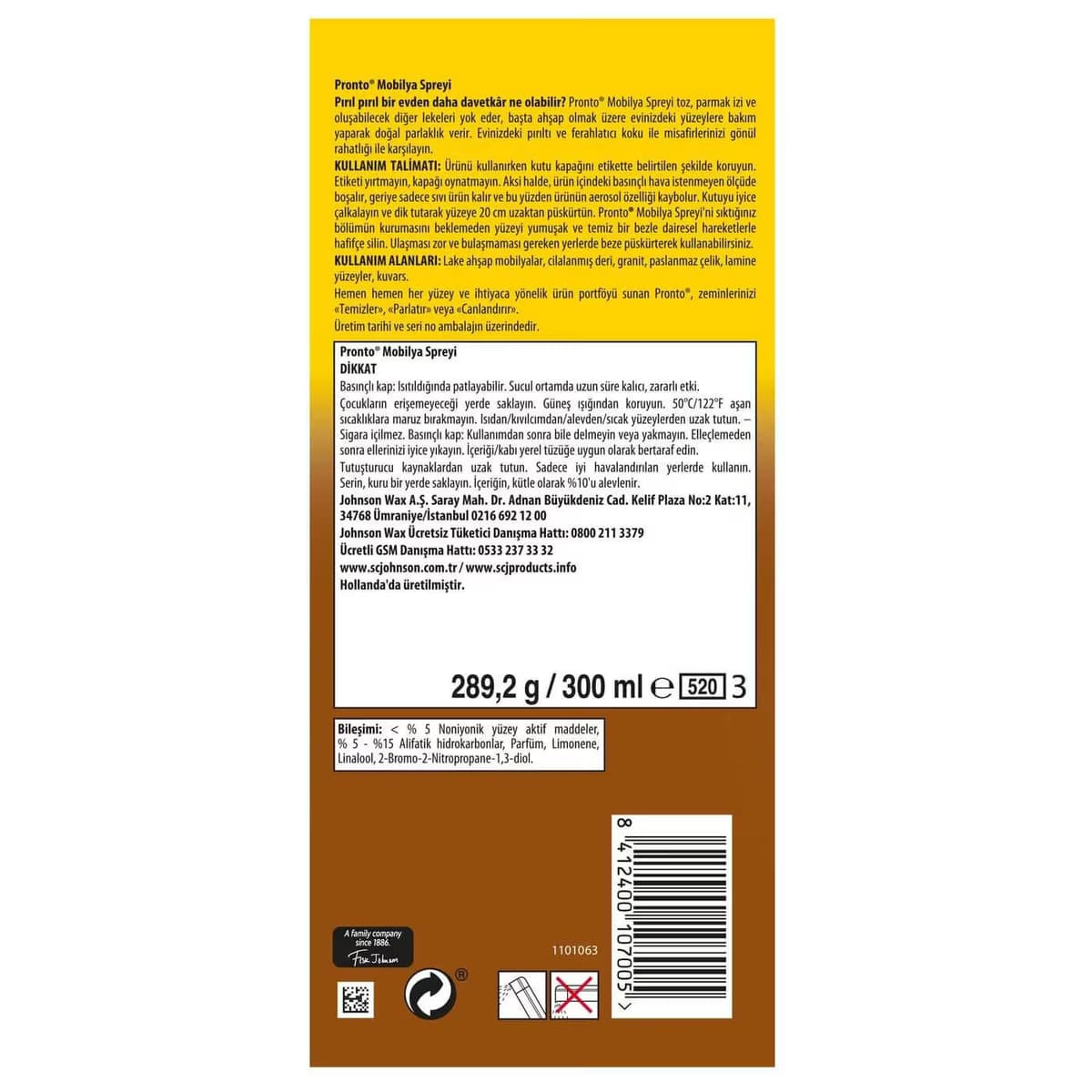 Pronto Classic 300 ml 2