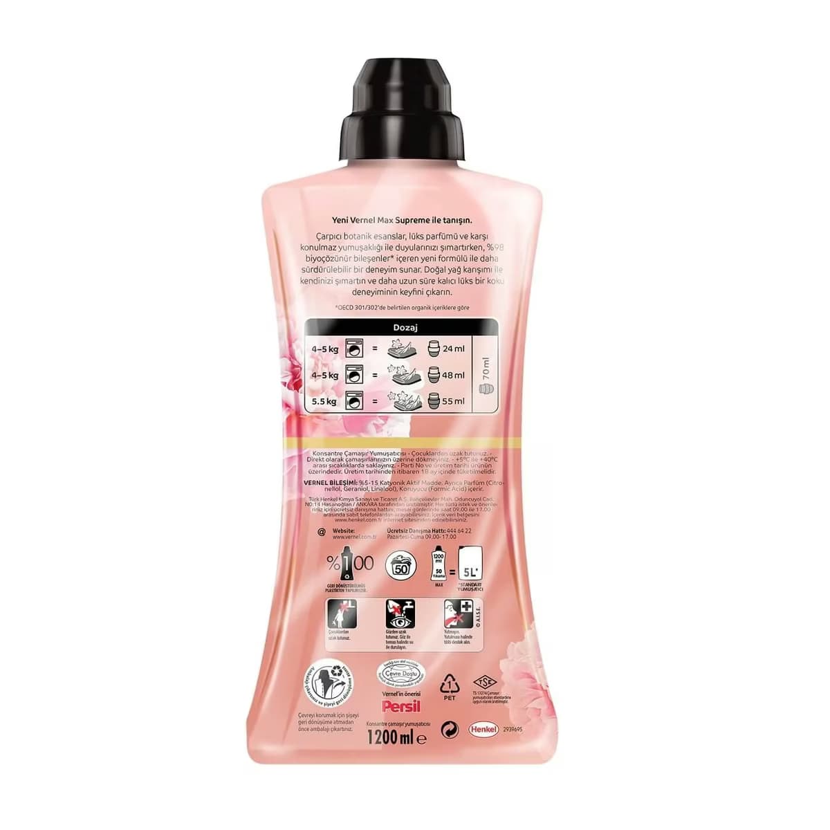 Vernel Yumuşatıcı Supreme Romance 1.2 lt 3