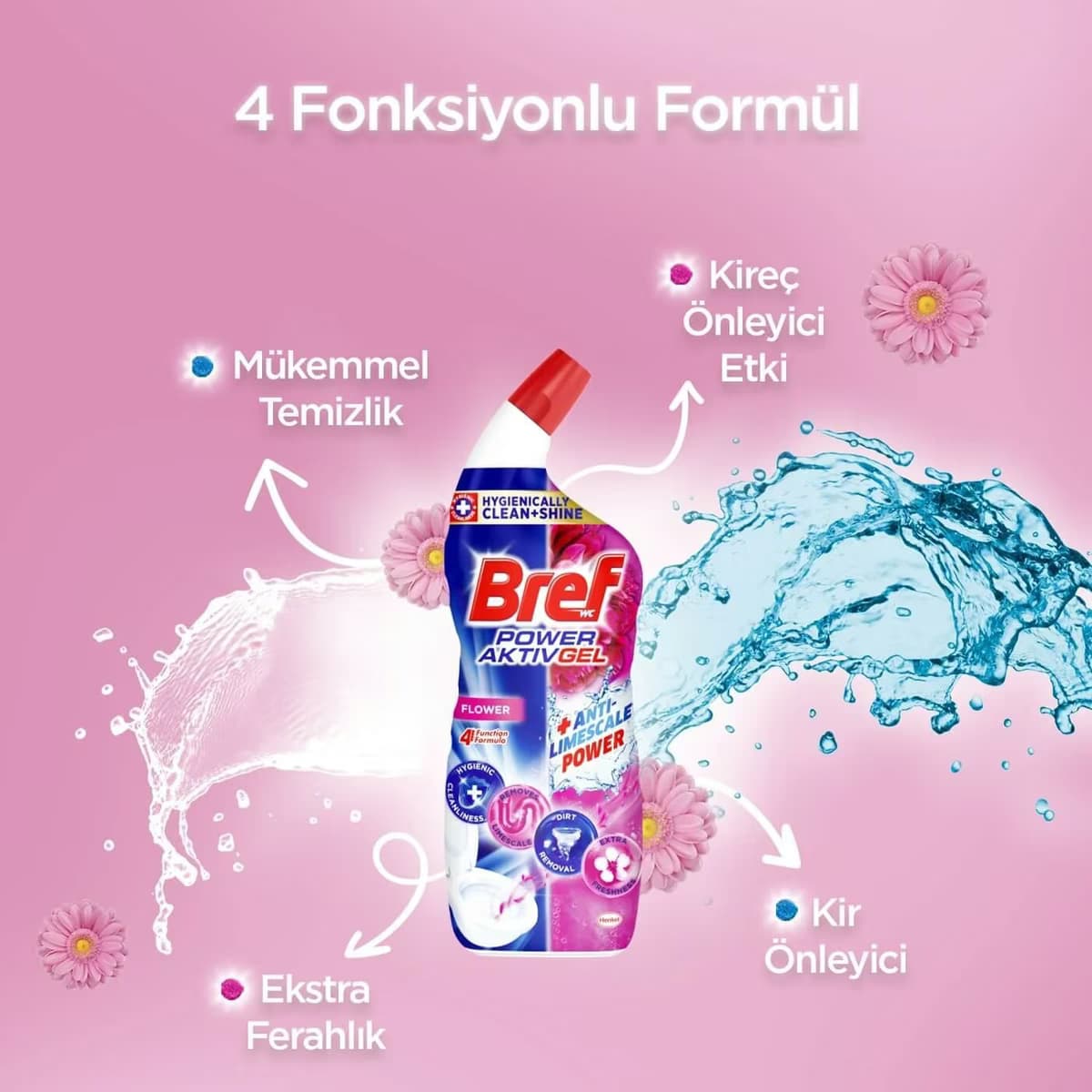 Bref WC Jel Çiçek 700 ml 2