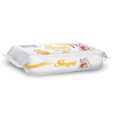 Sleepy Sensitive Islak Bebek Havlusu 25'li