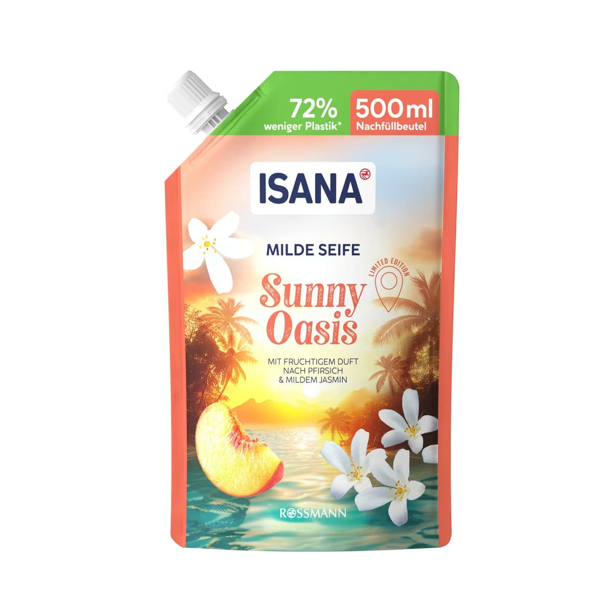 Isana Sıvı Sabun Yedek Sunny Oasis 500 ml