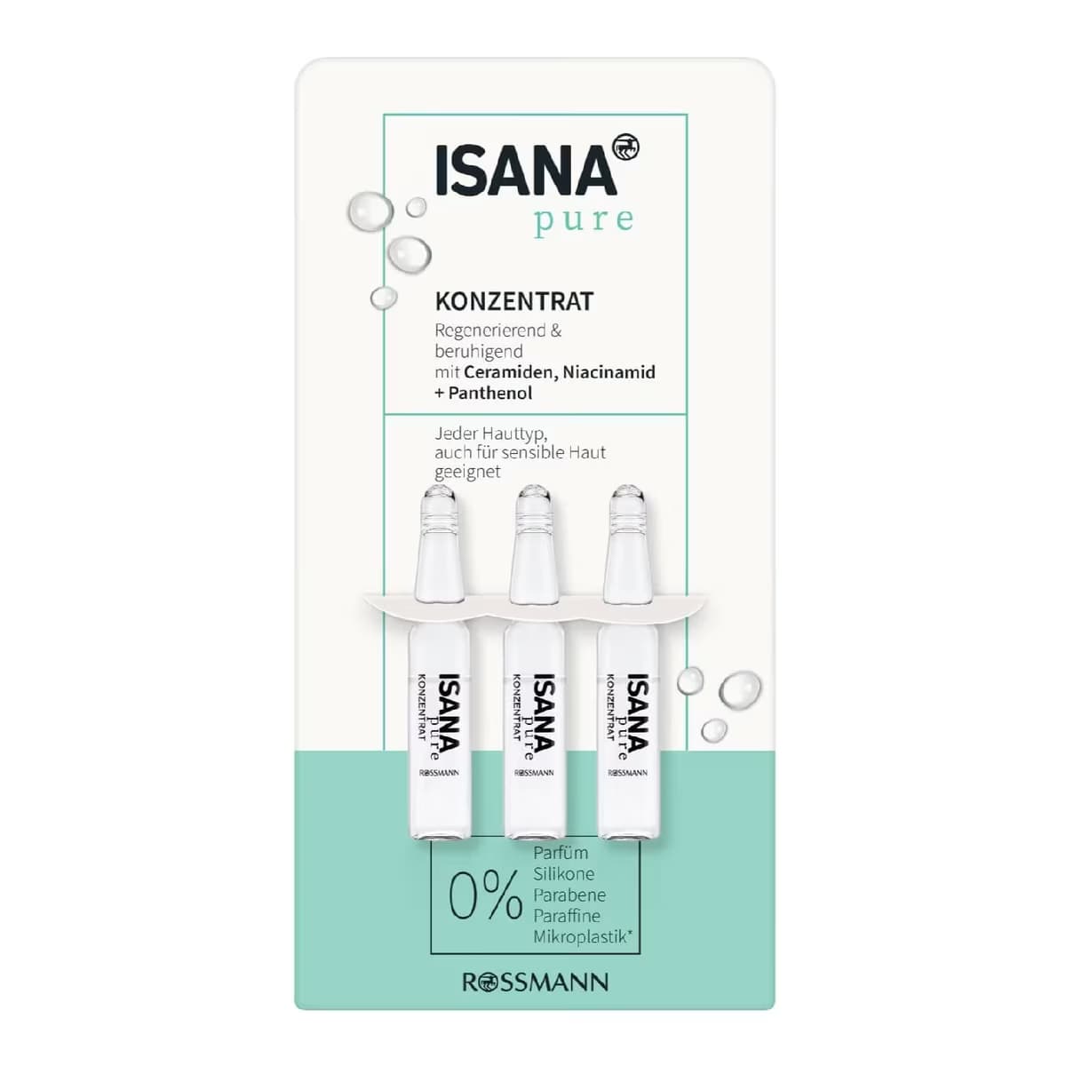 Isana Pure Bakım Ampulü 3 x 2 ml