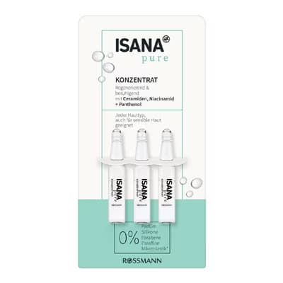 Isana Pure Bakım Ampulü, 3x2ml