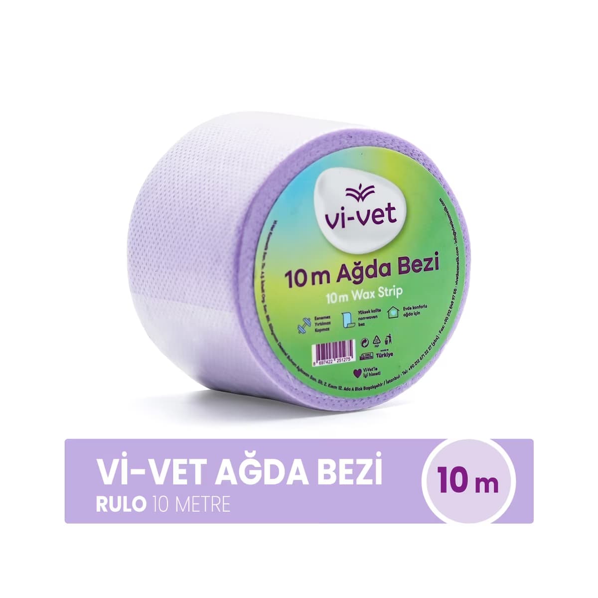 Vi-Vet Ağda Bezi Rulo 10 Metre